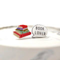 BOOK LOVER - náušnice puzetky