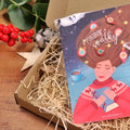 Christmas gift set COMFORT - card & earrings