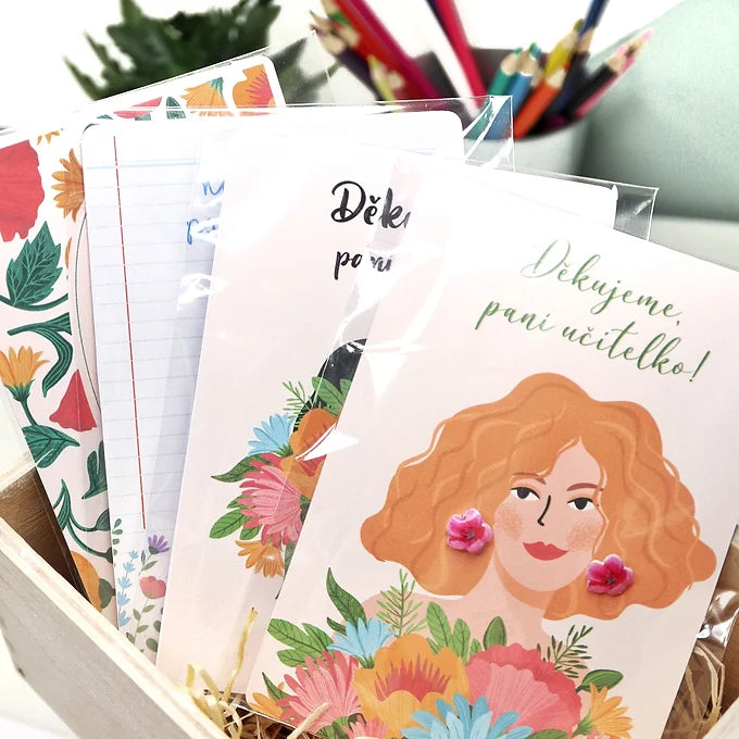 SET Paní učitelka - blond