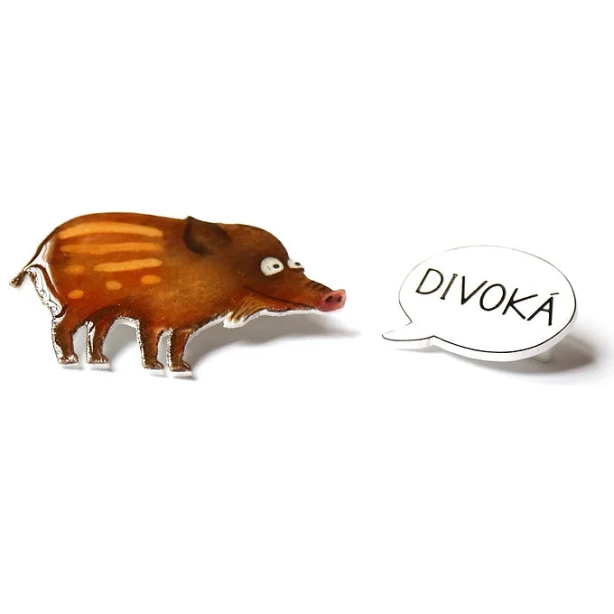 DIVOKÁ- dvoj-brož