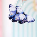 BUTTERFLY blue - dangle earrings