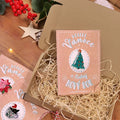 KRAFT Christmas gift set - card & brooch